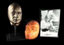 2001: A SPACE ODYSSEY (1968) - Stuart Freeborn Prototype Ape Mask and Lifecast