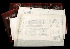 BATMAN RETURNS (1992) - Batmobile Printed Drafting