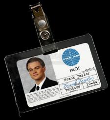 CATCH ME IF YOU CAN (2002) - Frank's (Leonardo DiCaprio) Pan Am ID