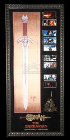 CONAN THE BARBARIAN (1982) - Conan's Father's (William Smith) Sword Concept Artwork