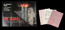 DIE HARD (1988) - Call Sheets and UK Quad Poster