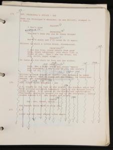 E.T. (1982) - Script Supervisor's Continuity Script and Breakdowns