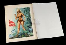 ONE MILLION YEARS B.C. (1966) - Hand-Painted Tom Chantrell Prototype Poster Artwork