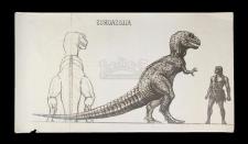 ONE MILLION YEARS B.C. (1966) - Ray Harryhausen Concept Of Allosaurus