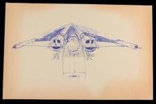 STAR WARS - EP IV - A NEW HOPE (1977) - X-wing Starfighter Dyeline