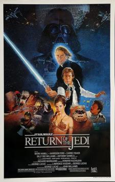 STAR WARS - EP VI - RETURN OF THE JEDI (1983) - One Sheet - Style B