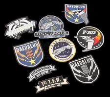 STARGATE SG-1 (TV 1997-2007) and STARGATE: ATLANTIS (TV 2004-2009) - Space Patch Set