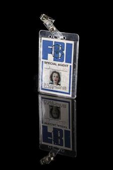 THE X-FILES (1993-2002) - Dana Scully's (Gillian Anderson) FBI ID Badge