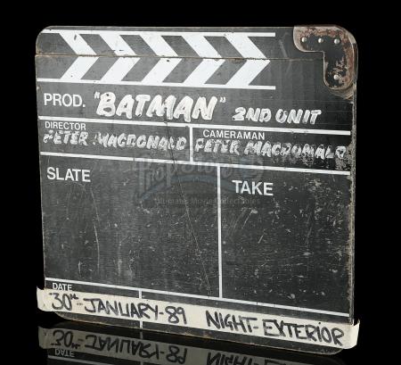 BATMAN (1989) - 2nd Unit Clapperboard