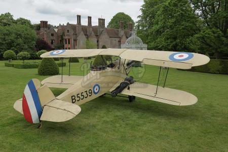 INDIANA JONES AND THE LAST CRUSADE (1989) and MUMMY, THE (1999) - Full-Size Stampe SV.4 Biplane, Tail Section and Character Figures