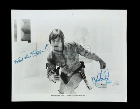 STAR WARS: THE EMPIRE STRIKES BACK (1980) - Mark Hamill Autographed Photograph