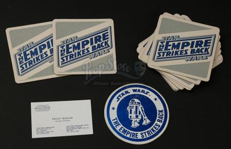 STAR WARS: THE EMPIRE STRIKES BACK (1980) - Philip Kohler's Business Card and Production Coasters