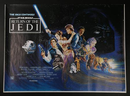 STAR WARS: RETURN OF THE JEDI (1983) - Printer's Proof UK Quad Poster