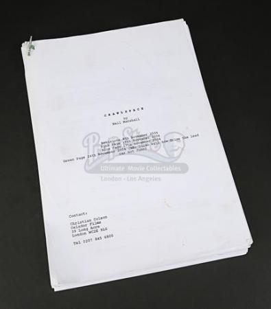 DESCENT, THE (2005) - "Crawlspace" Draft Script