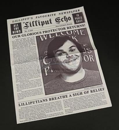 GULLIVER'S TRAVELS (2010) - "Lilliput Echo" Newspaper