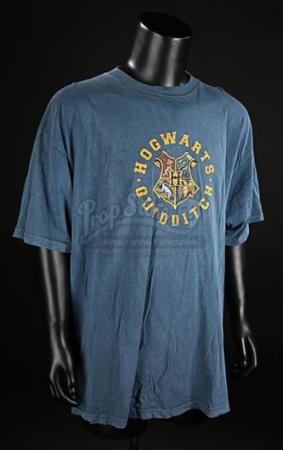 HARRY POTTER AND THE PHILOSOPHER'S STONE (2001) - Blue Quidditch Crew Shirt