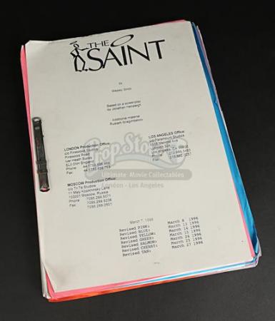 SAINT, THE (1997) - Production-Used Script