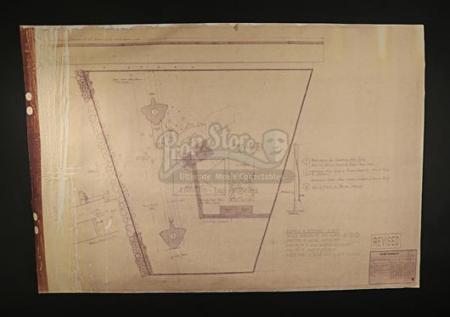 STAR WARS: THE PHANTOM MENACE (1999) - Gungan Submarine Set Blueprint