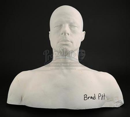 TROY (2004) - Brad Pitt Face Cast Bust