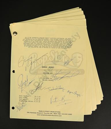 Maria Doyle Kennedy’s Cast Autographed Production Script - Episode 5.02