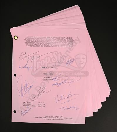 Maria Doyle Kennedy’s Cast Autographed Production Script - Episode 5.04