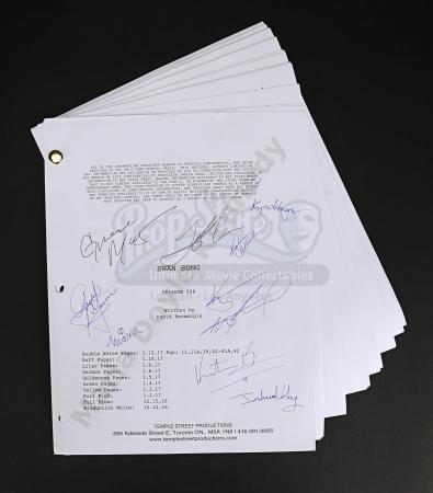 Maria Doyle Kennedy’s Cast Autographed Production Script - Episode 5.06