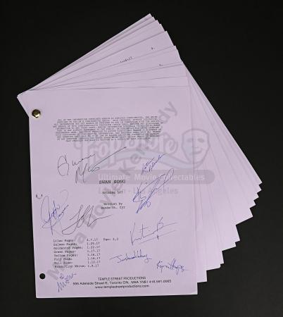 Maria Doyle Kennedy’s Cast Autographed Production Script - Episode 5.07