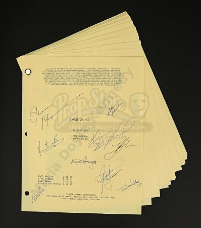 Maria Doyle Kennedy’s Cast Autographed Production Script - Episode 5.09