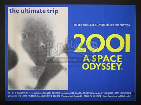 2001: A SPACE ODYSSEY (1968) - UK Quad Poster (1968)