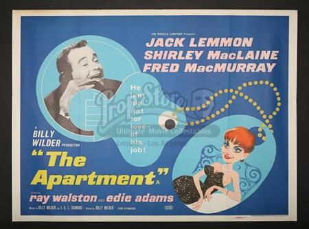 THE APARTMENT (1960) - UK Quad Poster (1960)