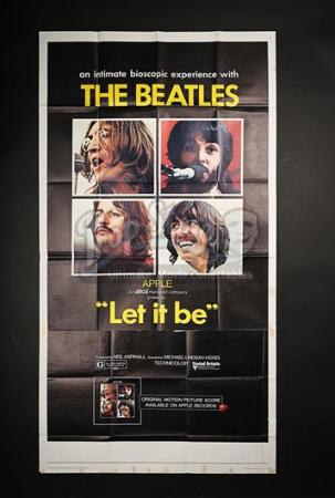 LET IT BE (1970) - US 3-Sheet Poster (1970)