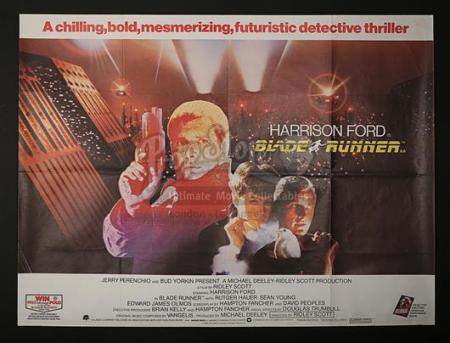 BLADE RUNNER (1982) - UK Quad Poster (1982)