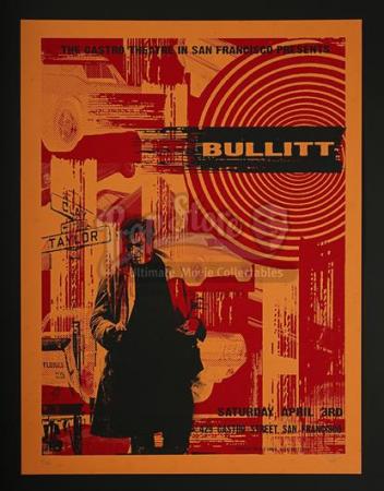 BULLITT (1968) - Two Castro Theatre Posters (2010)