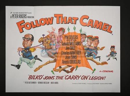 CARRY ON... FOLLOW THAT CAMEL (1967) - UK Quad Poster (1967)