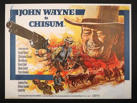 CHISUM (1970) - UK Quad Poster (1970)