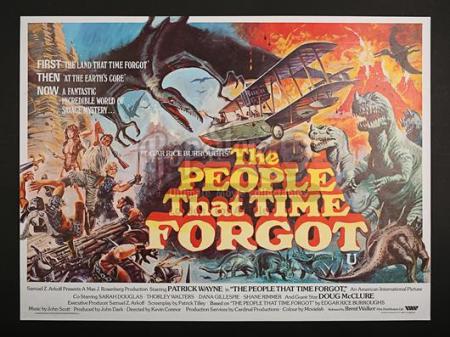 THE PEOPLE THAT TIME FORGOT (1977) - UK Quad Poster (1977)