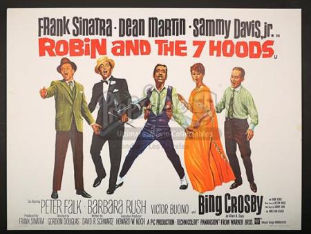 ROBIN AND THE 7 HOODS (1964) - UK Quad Poster (1964)