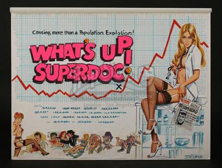 WHAT'S UP SUPERDOC! (1978) - UK Quad Poster Artwork (1978)