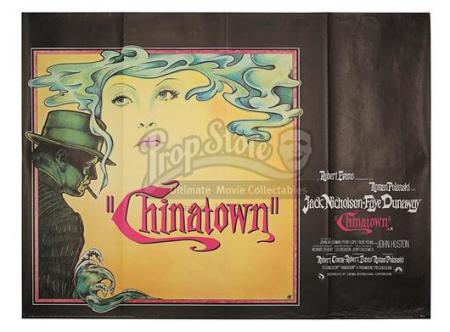 CHINATOWN (1974) - UK Quad Poster (1974)