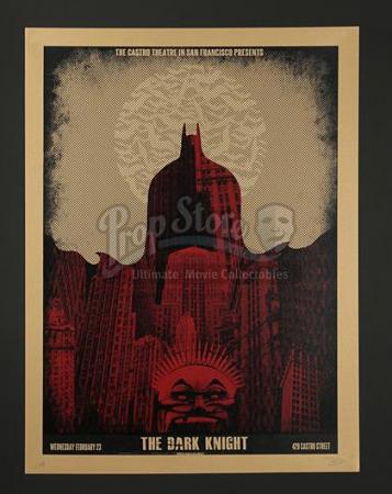 THE DARK KNIGHT(2008) - Two Castro Theatre Posters (2012)