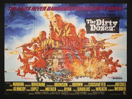 THE DIRTY DOZEN (1967) - UK Quad Poster (1967)