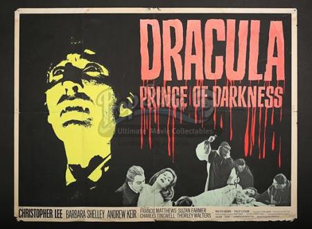 DRACULA: PRINCE OF DARKNESS (1966) - UK Quad Poster (1966)