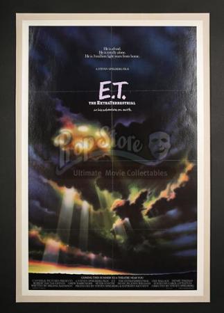 E.T. THE EXTRA-TERRESTRIAL (1982) - US 1-Sheet Advance Poster (1982)