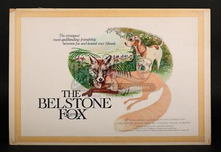 THE BELSTONE FOX (1973) - UK Quad Poster Artwork (1973)