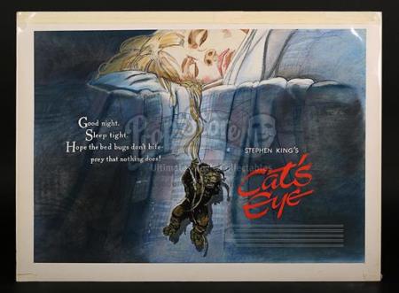 CAT'S EYE (1985) - UK Quad Poster Poster Artwork (1985)