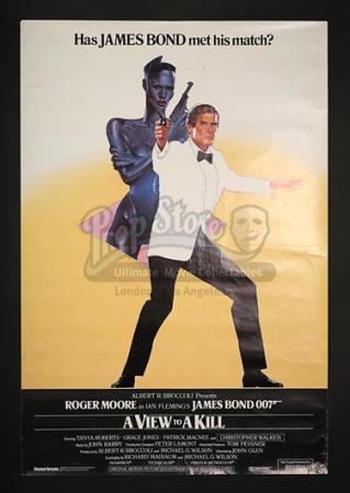 JAMES BOND: A VIEW TO A KILL (1985) - UK 1-Sheet Poster (1985)