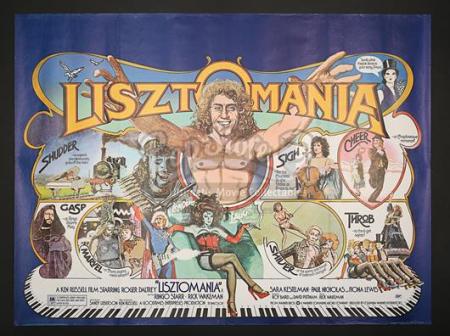 LISZTOMANIA (1975) - UK Quad Poster (1975)