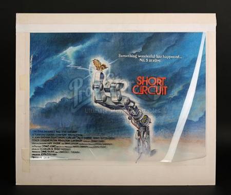 SHORT CIRCUIT (1986) - UK Quad Poster Artwork (1986)