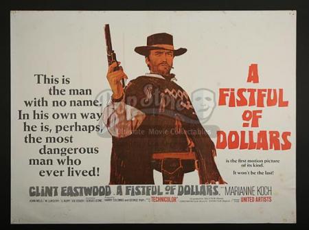 A FISTFUL OF DOLLARS (1964) - UK Quad Poster (1964)