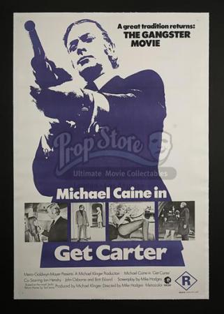 GET CARTER (1971) - Australian 1-Sheet Poster (1971)